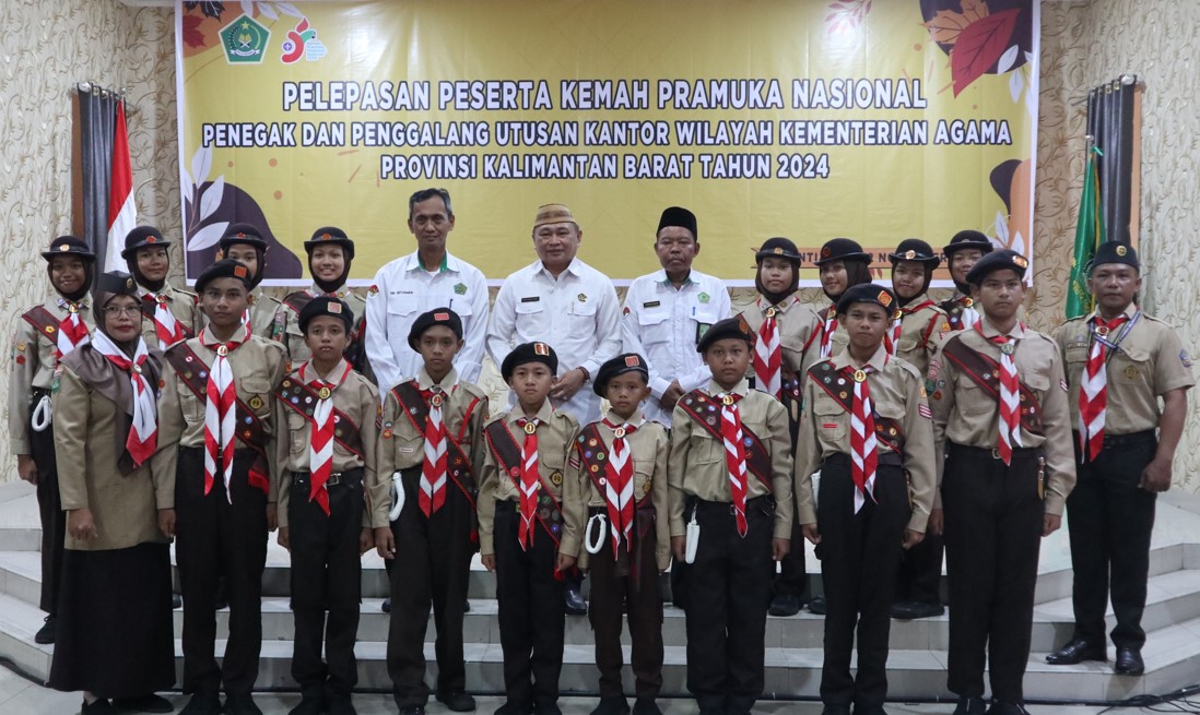 Semangat Berkarya dan Berprestasi! Kakanwil Kalbar Resmi Melepas Peserta KPMN 2024